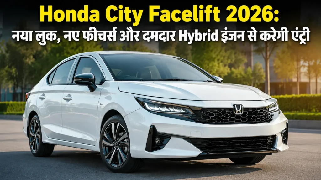 Honda City Facelift 2026